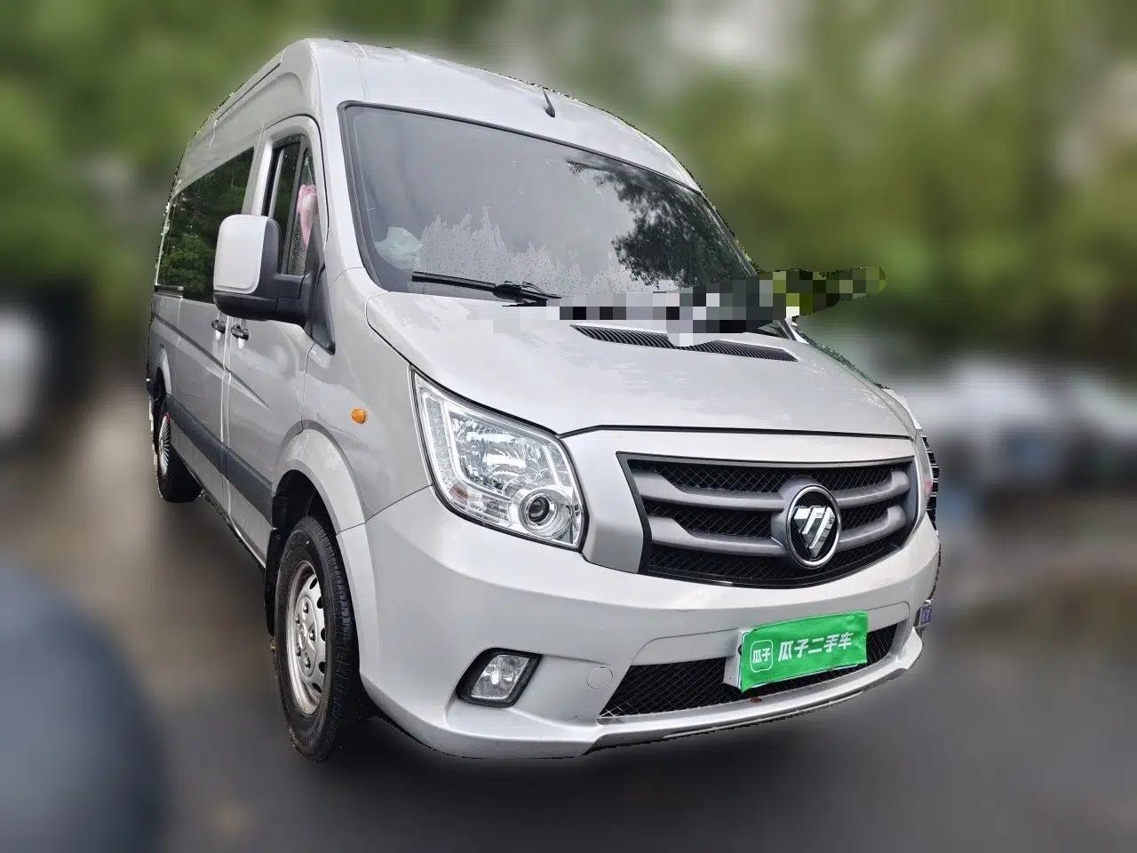 Foton Toano 2022 2.0T Manual Jixiang Multi-Function Long-Wheelbase Mid-Roof Single-Tire Rear 7/9-Seater 4F20TC3 — миниатюра 3