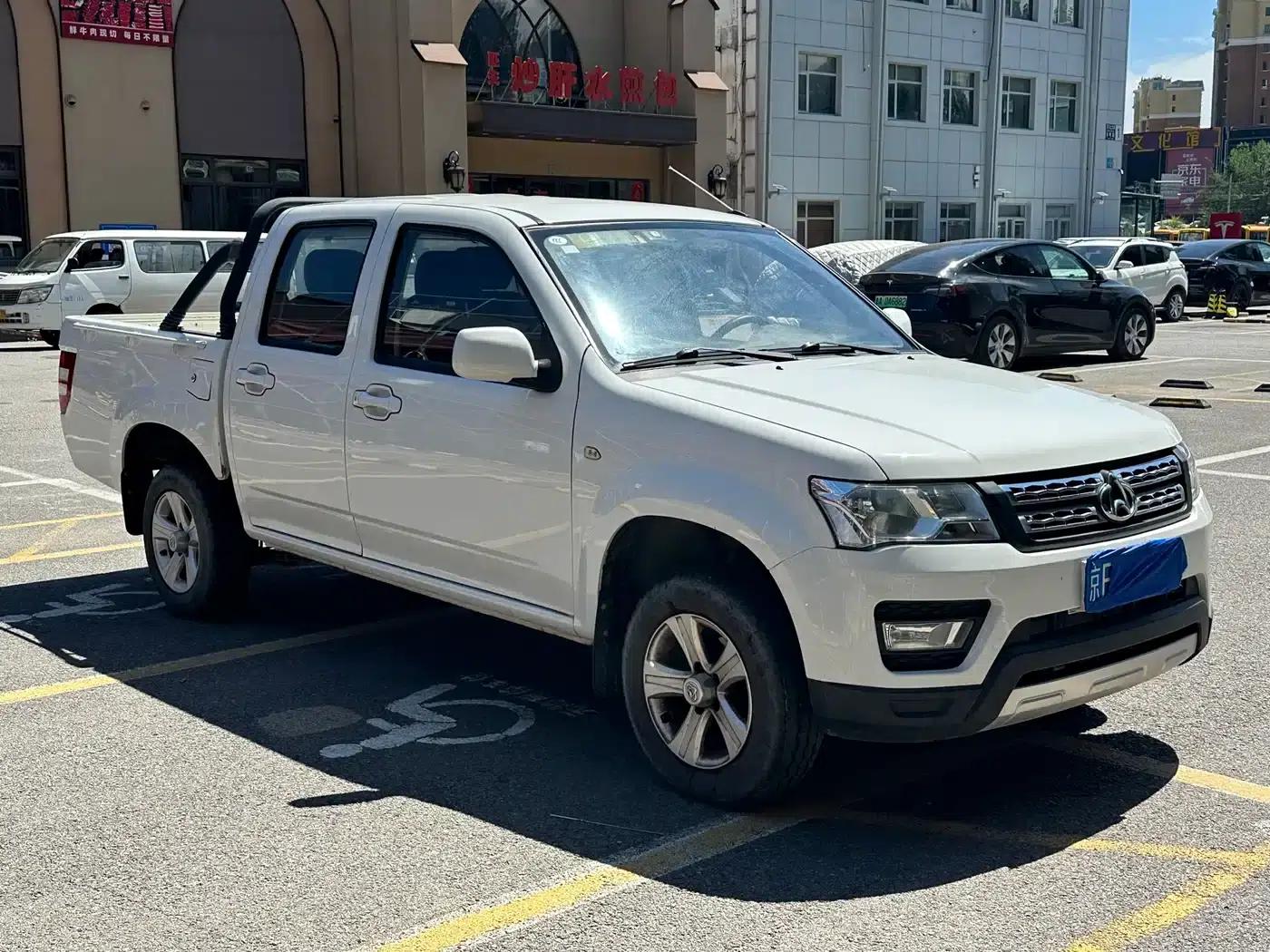 Changan Shenqi F30 2019 1.5L Elite Edition National VI Dual Cab Short Wheelbase DAM15KL — миниатюра 2