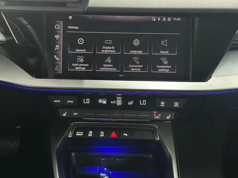 2023 Audi A3 A3L Limousine 35 TFSI Luxury Sport — миниатюра 12