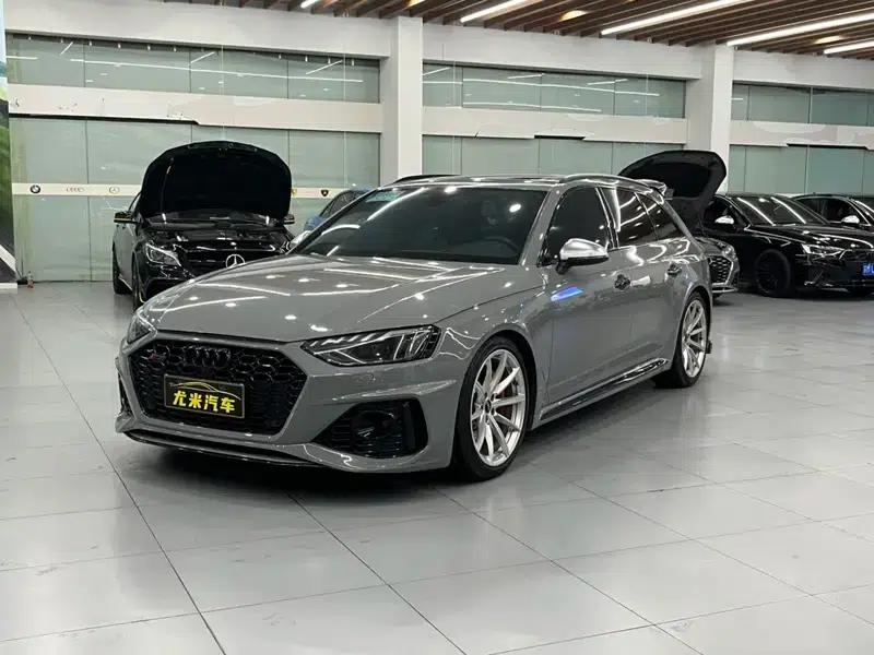 Audi RS 4 2021 RS4 2.9T Avant Dark Gold Edition — миниатюра 1