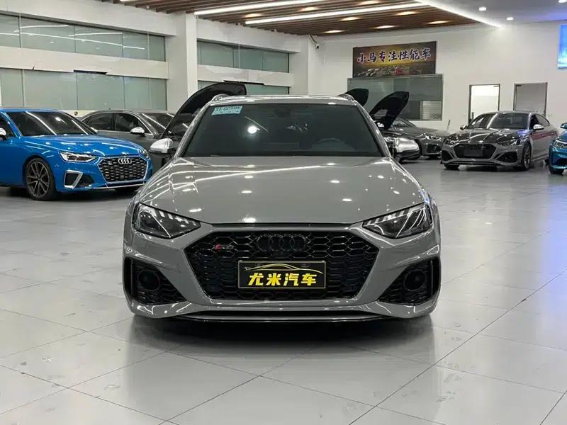 Audi RS 4 2021 RS4 2.9T Avant Dark Gold Edition — миниатюра 2