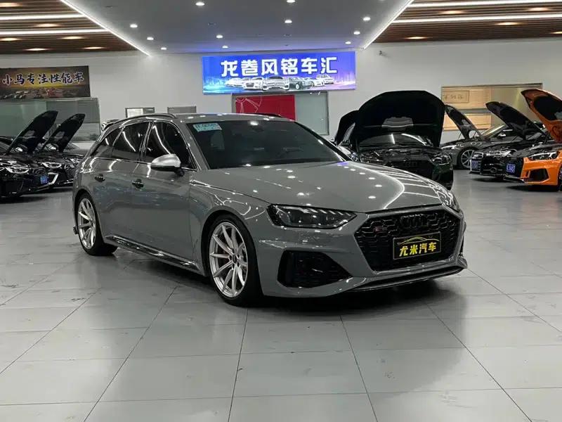 Audi RS 4 2021 RS4 2.9T Avant Dark Gold Edition — миниатюра 3
