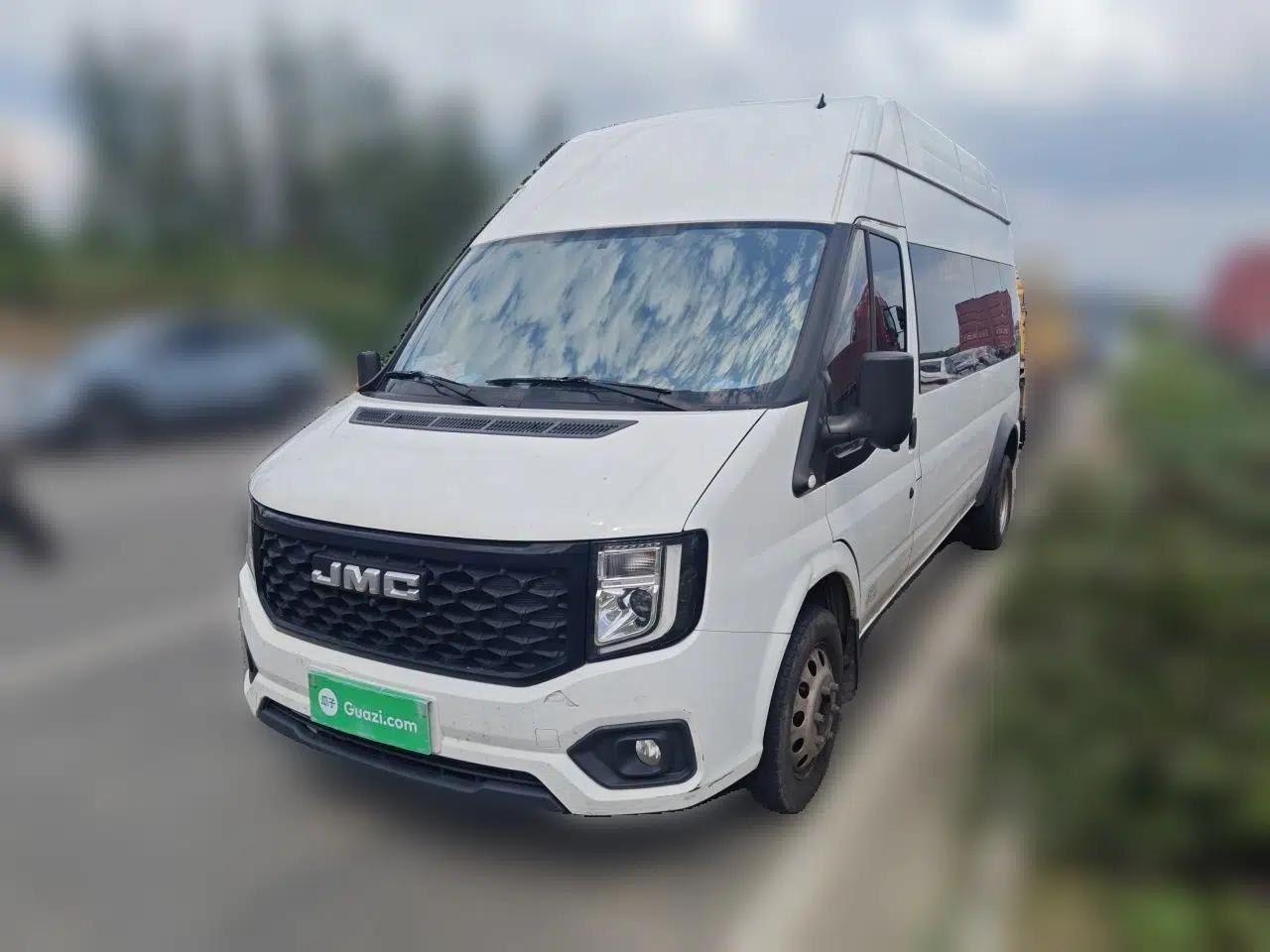 JMC Fushun 2023 2.0T Manual Diesel Long-Wheelbase High-Roof Business Van with Dual Rear Tires 6–9 Seats — миниатюра 1