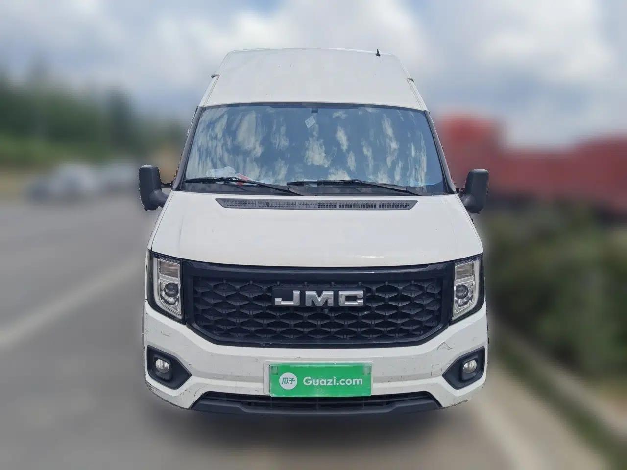 JMC Fushun 2023 2.0T Manual Diesel Long-Wheelbase High-Roof Business Van with Dual Rear Tires 6–9 Seats — миниатюра 2
