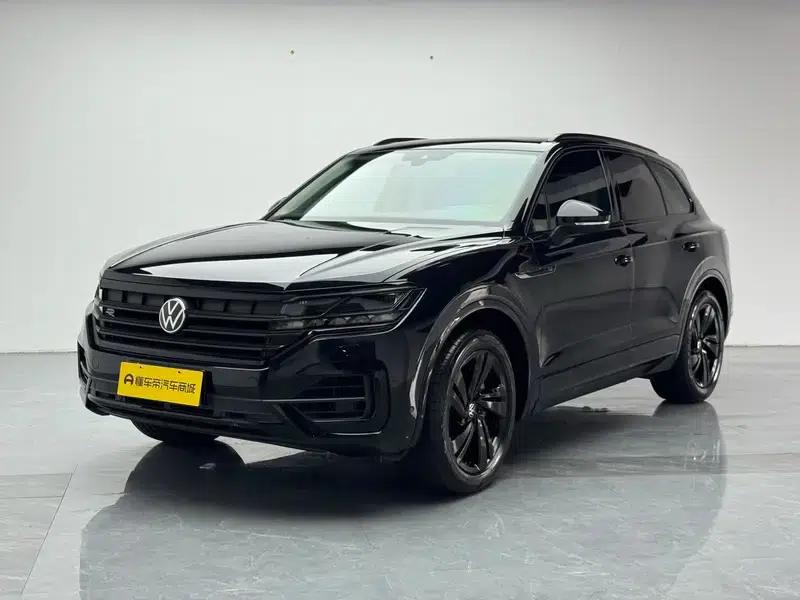 2022 Volkswagen Touareg 3.0TSI R-Line, Obsidian Black Sport Package — миниатюра 1