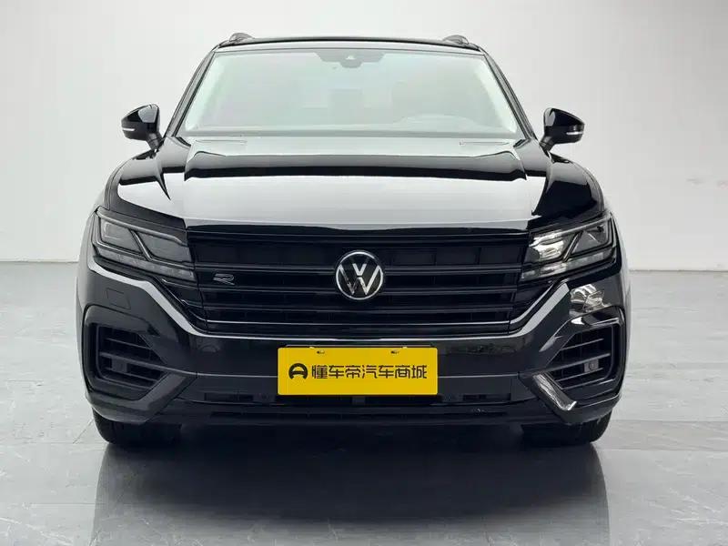 2022 Volkswagen Touareg 3.0TSI R-Line, Obsidian Black Sport Package — миниатюра 2