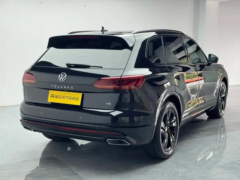 2022 Volkswagen Touareg 3.0TSI R-Line, Obsidian Black Sport Package — миниатюра 7
