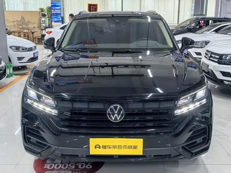 2023 Volkswagen Touareg 3.0TSI R-Line, Obsidian Black Sport Package — миниатюра 2