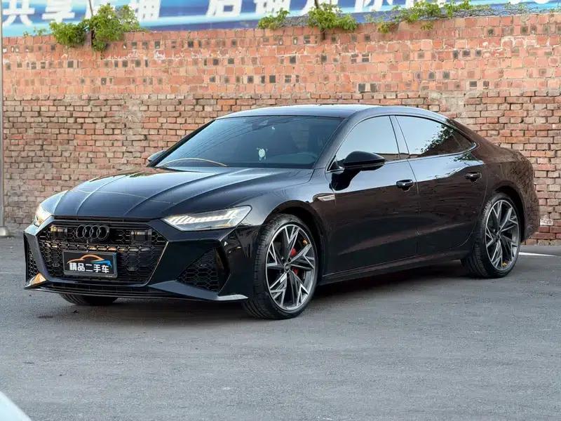 Audi A7L 2023 45 TFSI quattro S-line Black Knight Edition — миниатюра 1