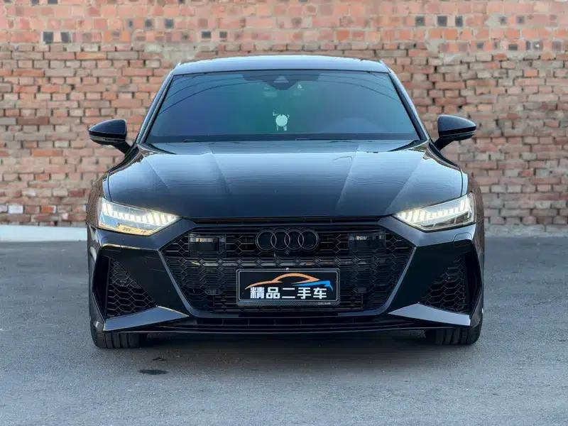 Audi A7L 2023 45 TFSI quattro S-line Black Knight Edition — миниатюра 2