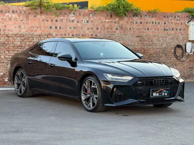 Audi A7L 2023 45 TFSI quattro S-line Black Knight Edition — миниатюра 3