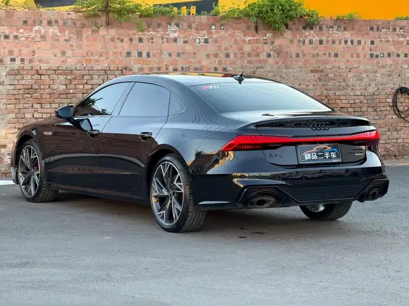 Audi A7L 2023 45 TFSI quattro S-line Black Knight Edition — миниатюра 4