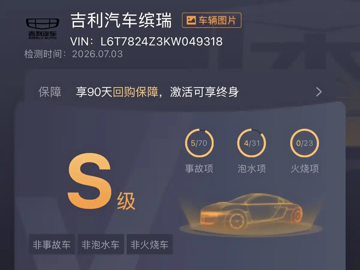 Geely Binrui 2018 14T CVT Binzhi Edition — миниатюра 11