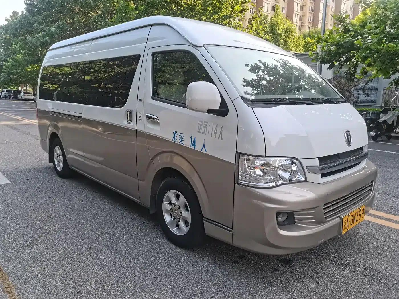Jinbei Grand Haishi 2016 Model 2.7L Grand Haishi L Toyota Powertrain Automatic — миниатюра 1