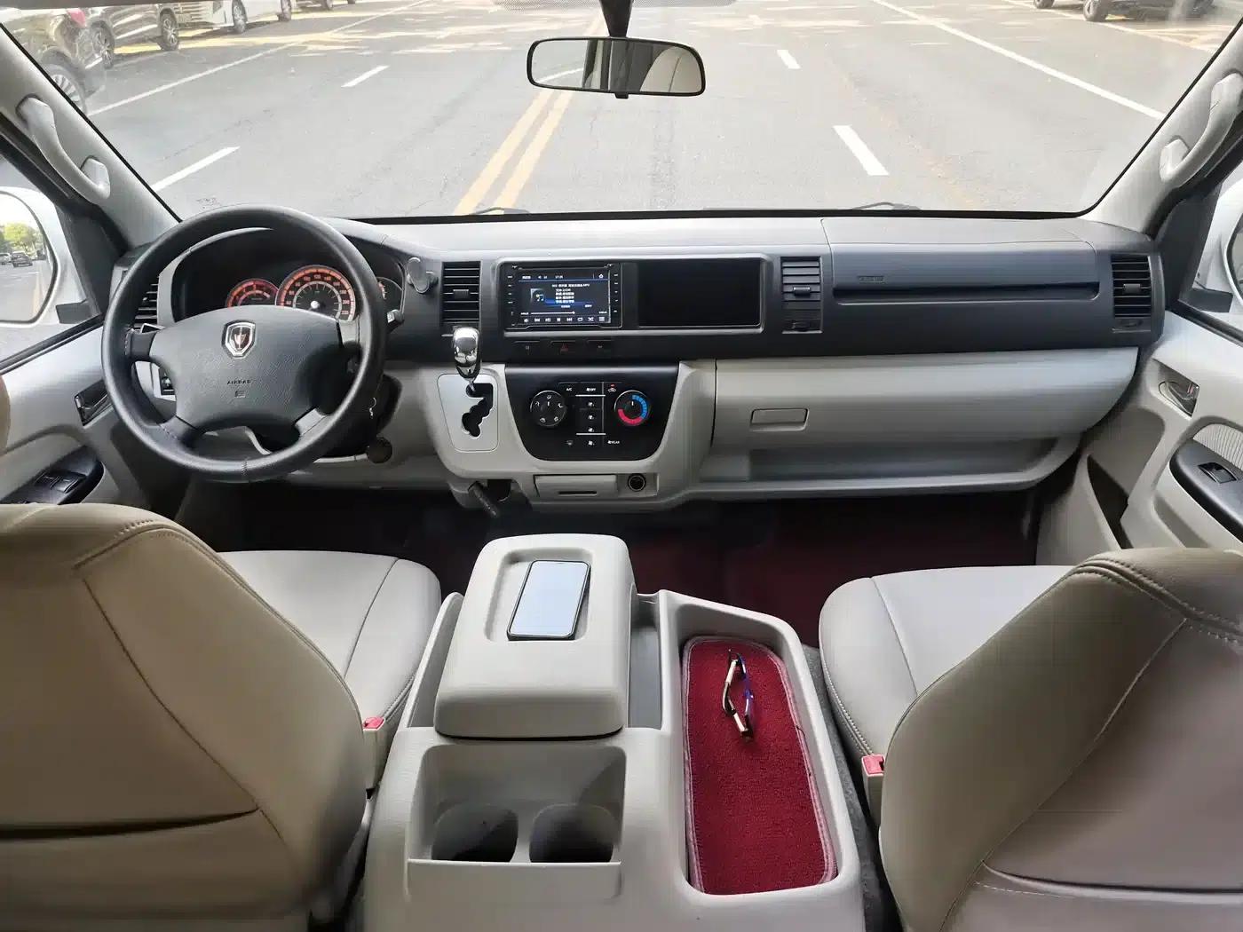 Jinbei Grand Haishi 2016 Model 2.7L Grand Haishi L Toyota Powertrain Automatic — миниатюра 16