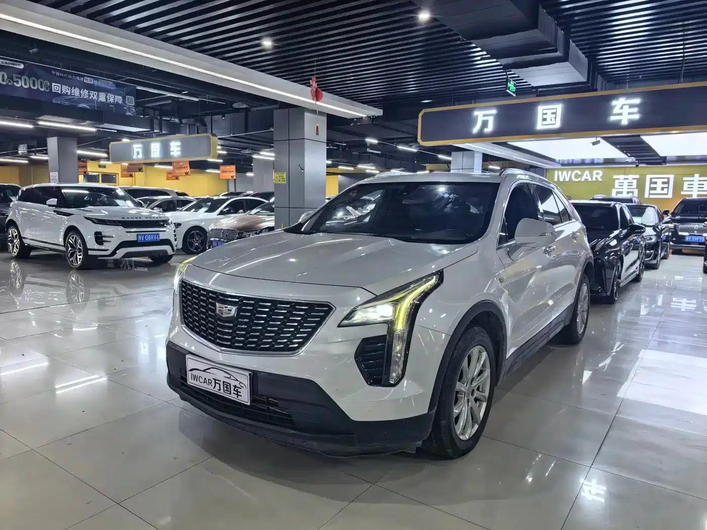 2020 Cadillac XT4 Facelift 28T Two-Wheel Drive Technical Edition — миниатюра 2