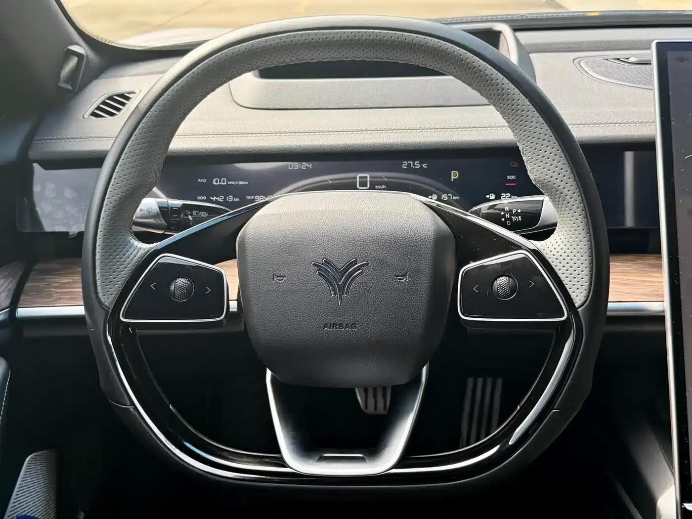 Nezha S 2024 Facelift Extended Range 1160 AR-HUD Version — миниатюра 11