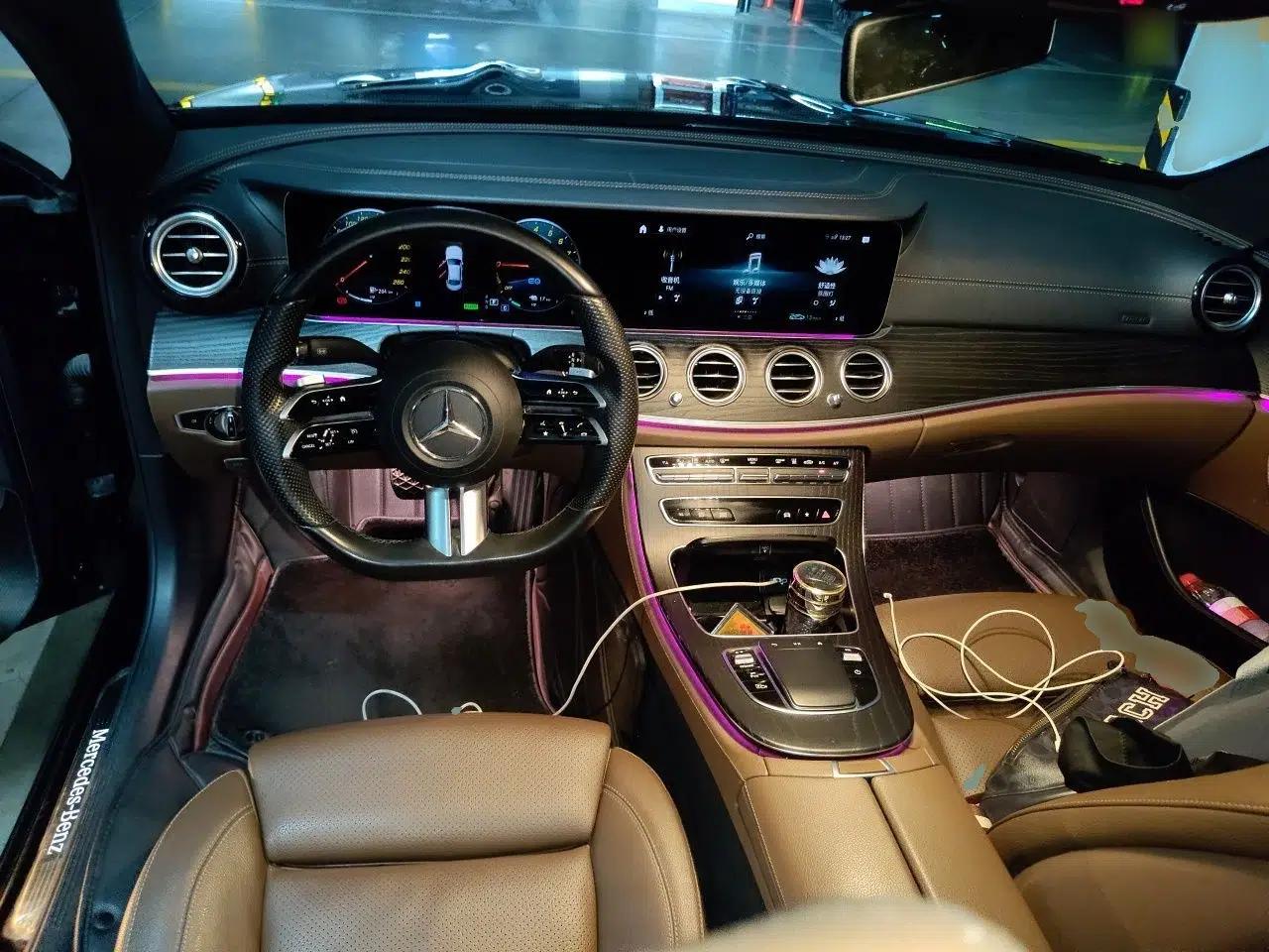 Mercedes-Benz E-Class New Energy 2022 Second Facelift E 350 e L Plug-in Hybrid Sports Sedan — миниатюра 9