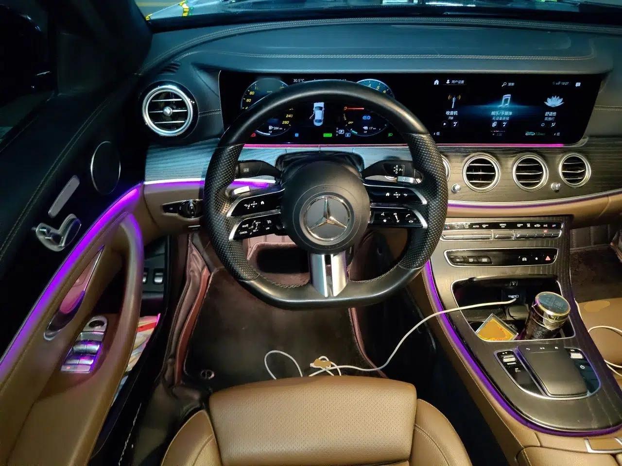 Mercedes-Benz E-Class New Energy 2022 Second Facelift E 350 e L Plug-in Hybrid Sports Sedan — миниатюра 10