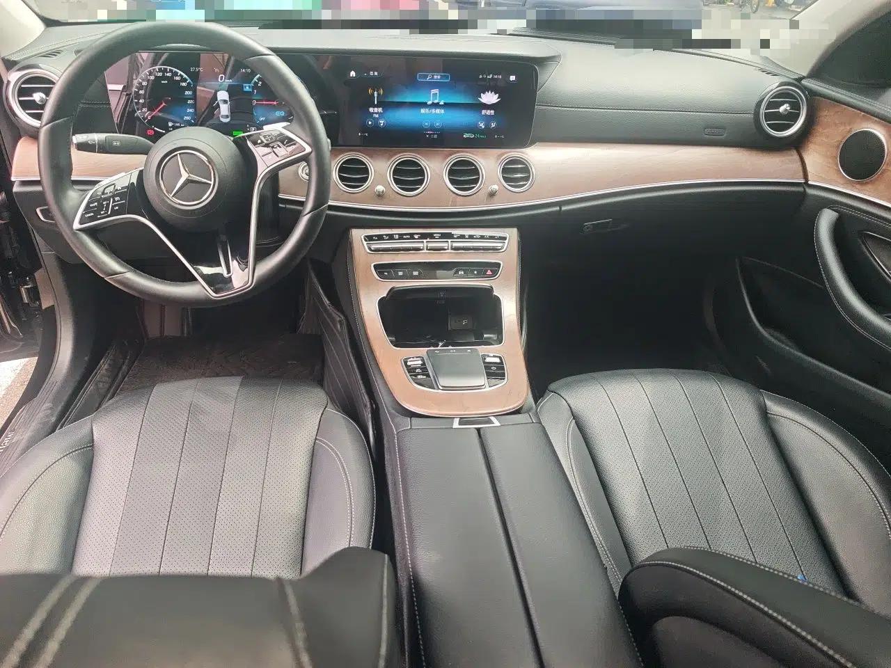 Mercedes-Benz E-Class New Energy 2021 E 350 e L Plug-in Hybrid Sedan — миниатюра 9