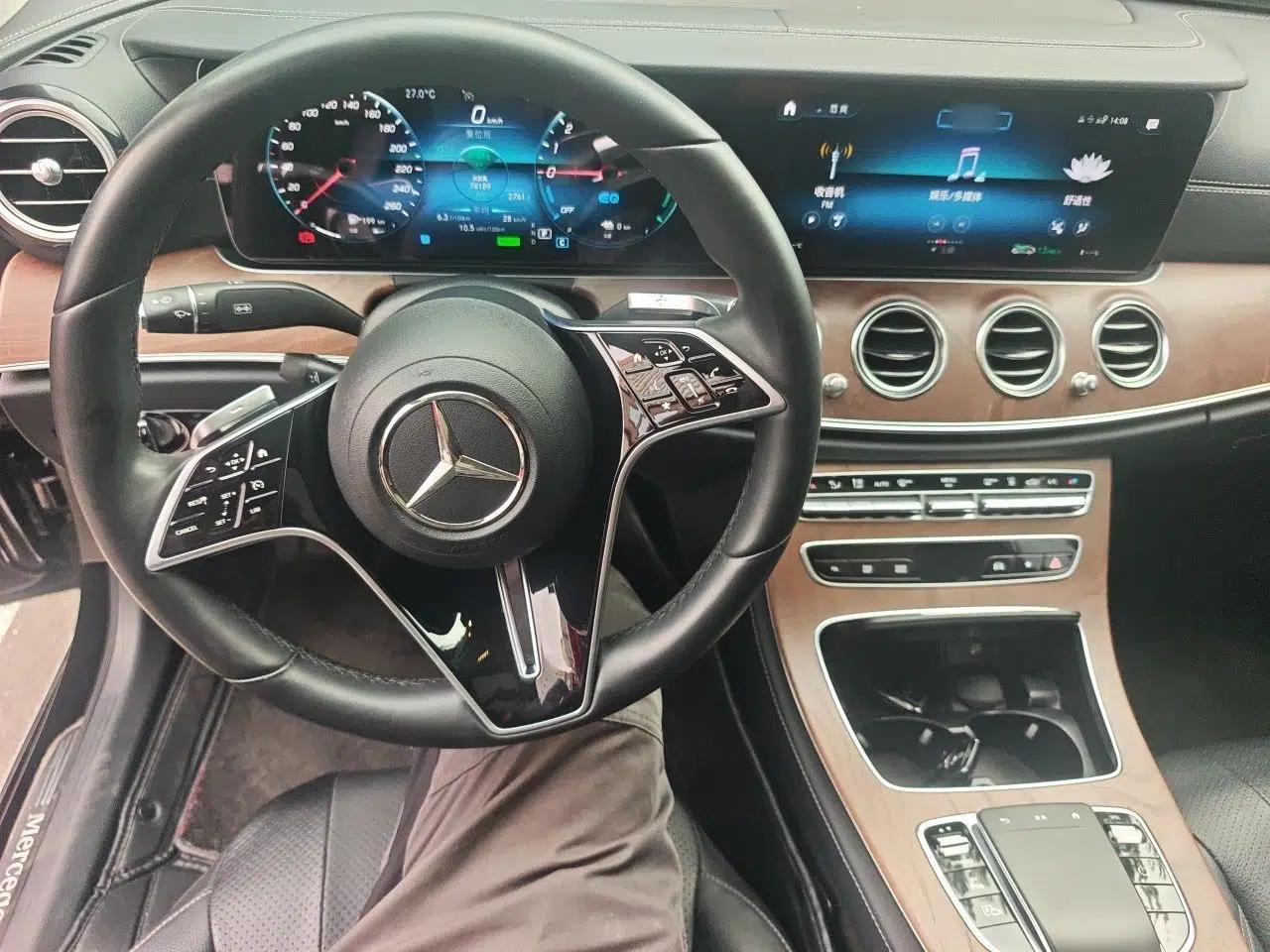 Mercedes-Benz E-Class New Energy 2021 E 350 e L Plug-in Hybrid Sedan — миниатюра 10