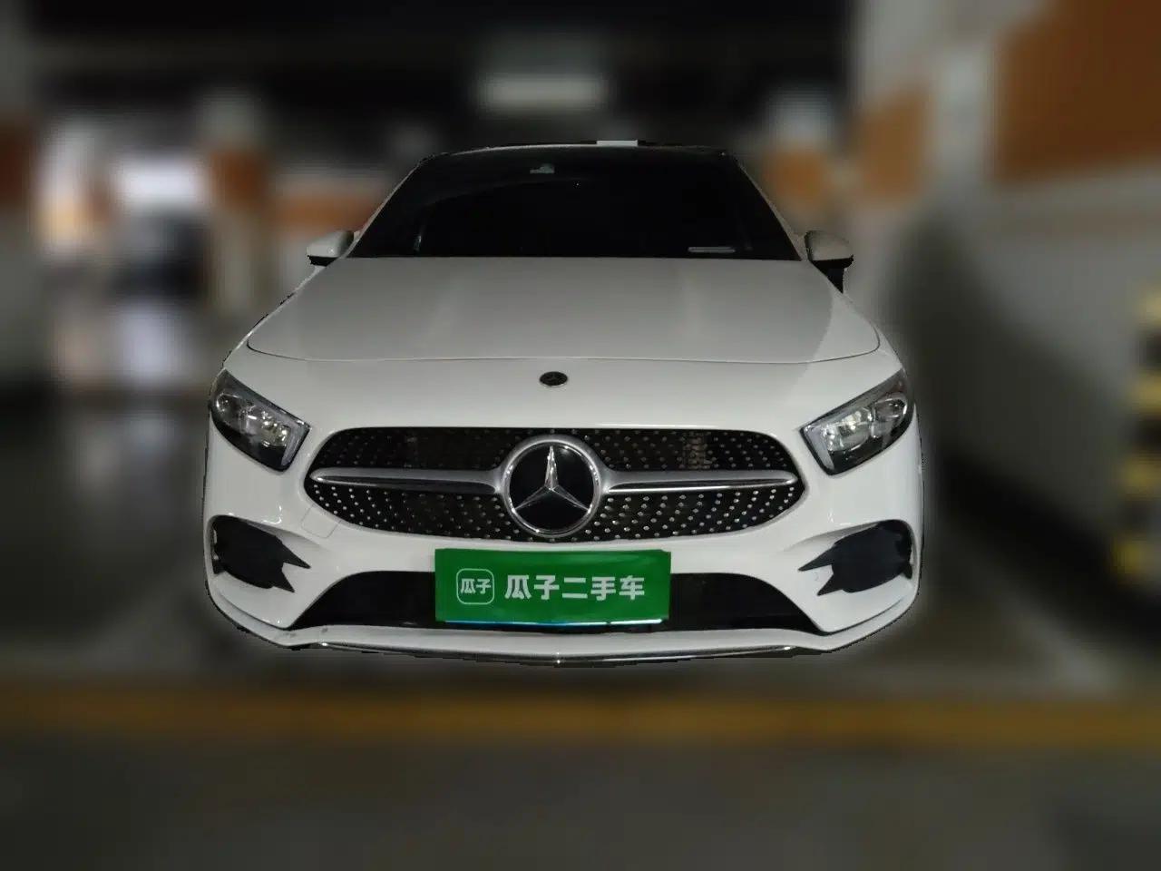 Mercedes-Benz A-Class 2021 A 200 L Sport Sedan Fashion Model — миниатюра 2
