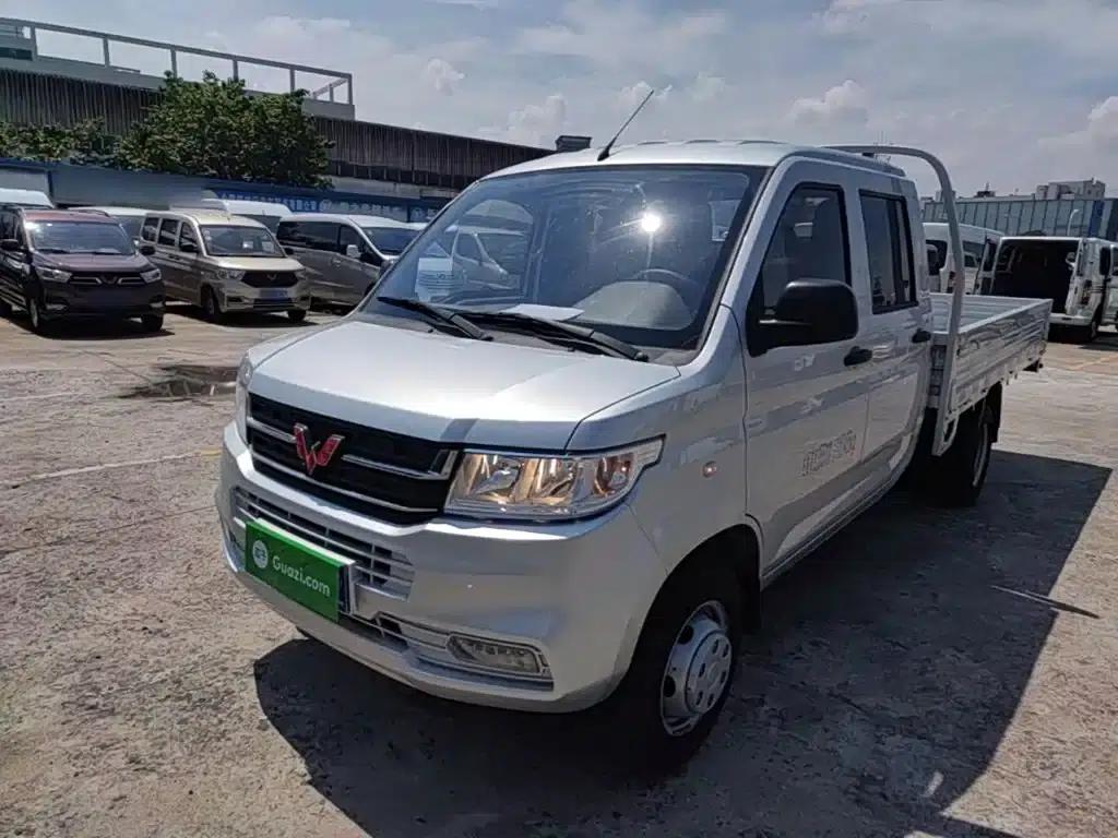 Wuling Rongguang New Truck 2024 Model 2.0L Double Cab Extra Long Dual Rear Wheel Comfort Edition — миниатюра 1