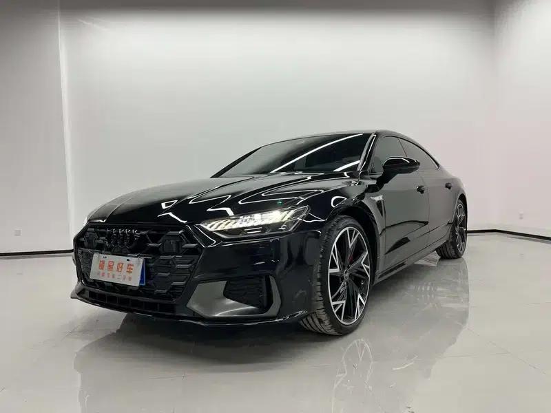 2024 Audi A7L 45 TFSI quattro Black Edition — миниатюра 1