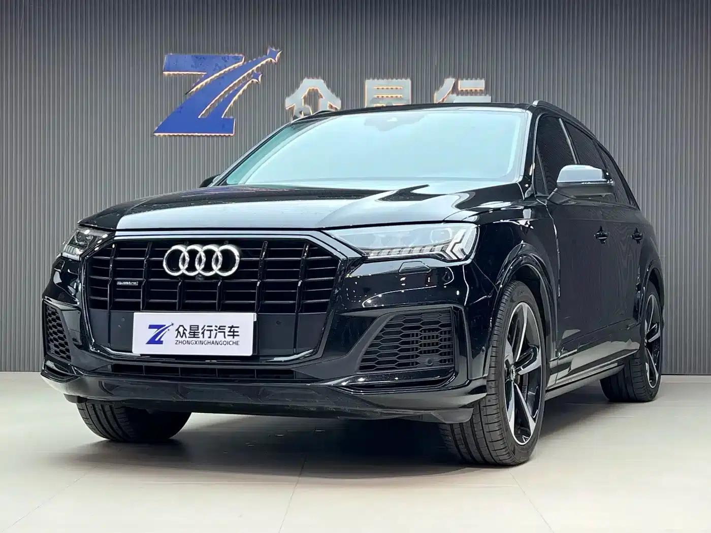 Audi Q7 2020 55 TFSI quattro Black Knight Edition — миниатюра 1