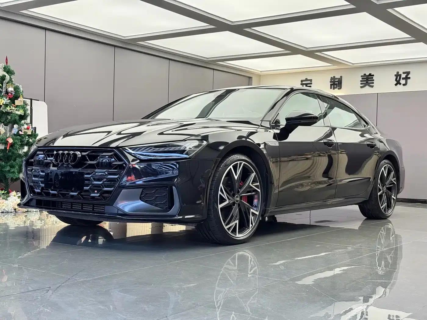Audi A7L 2024 45 TFSI quattro S-line Black Knight Edition — миниатюра 1