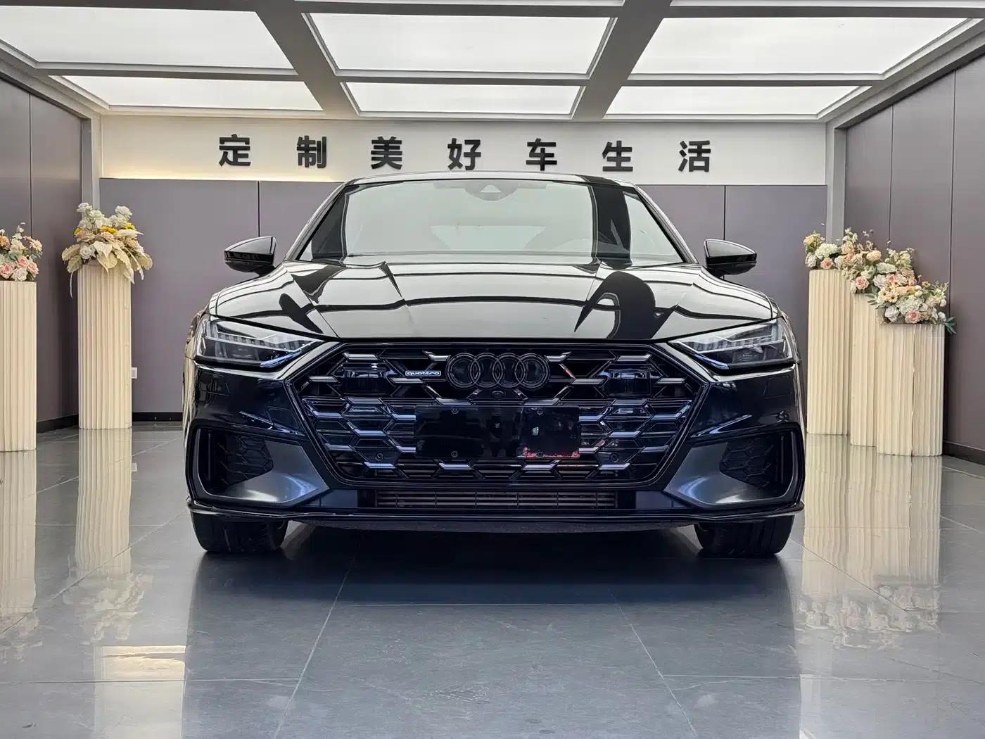Audi A7L 2024 45 TFSI quattro S-line Black Knight Edition — миниатюра 2