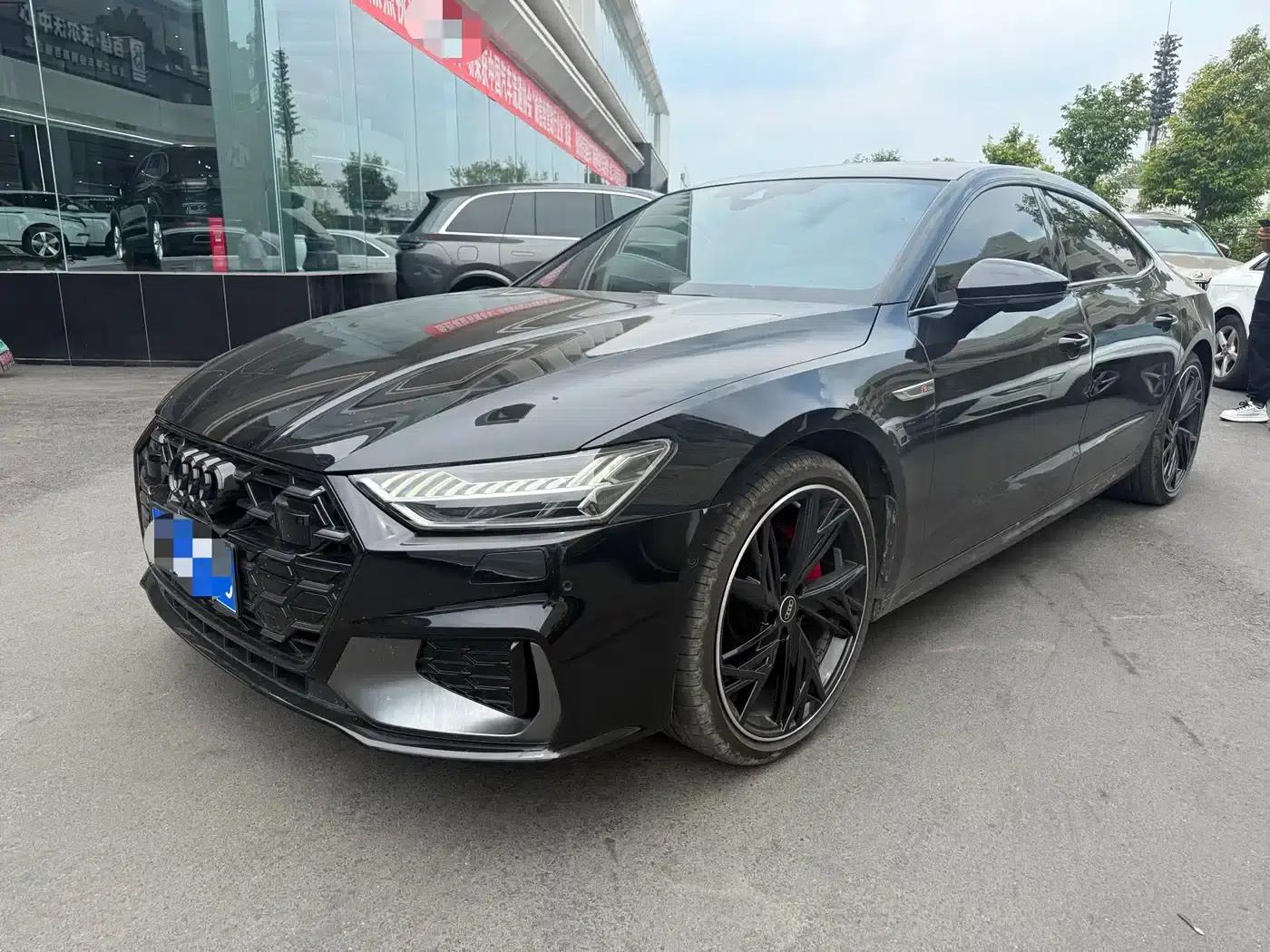 Audi A7L 2024 45 TFSI quattro S-line Black Knight Edition — миниатюра 1