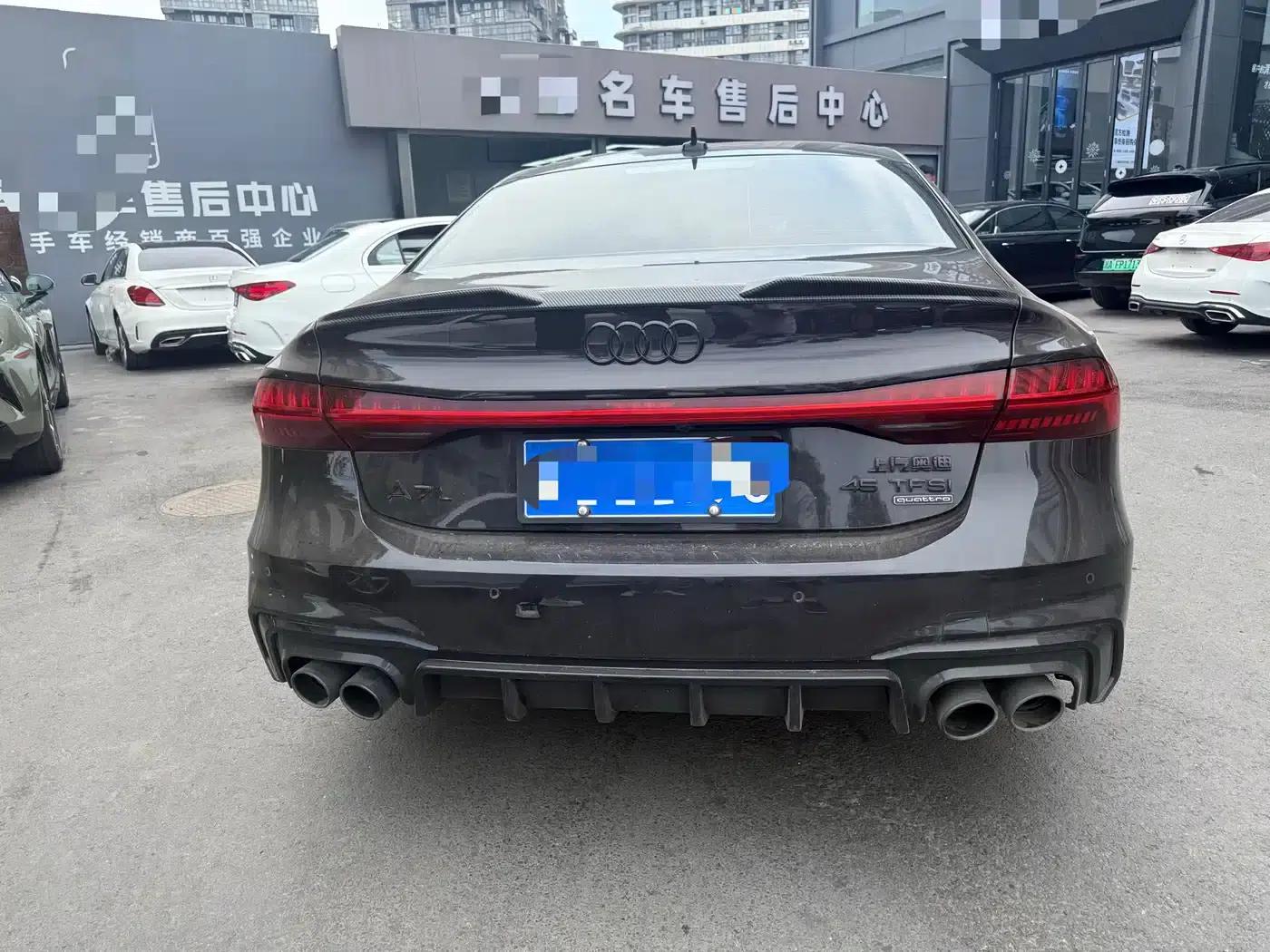 Audi A7L 2024 45 TFSI quattro S-line Black Knight Edition — миниатюра 9