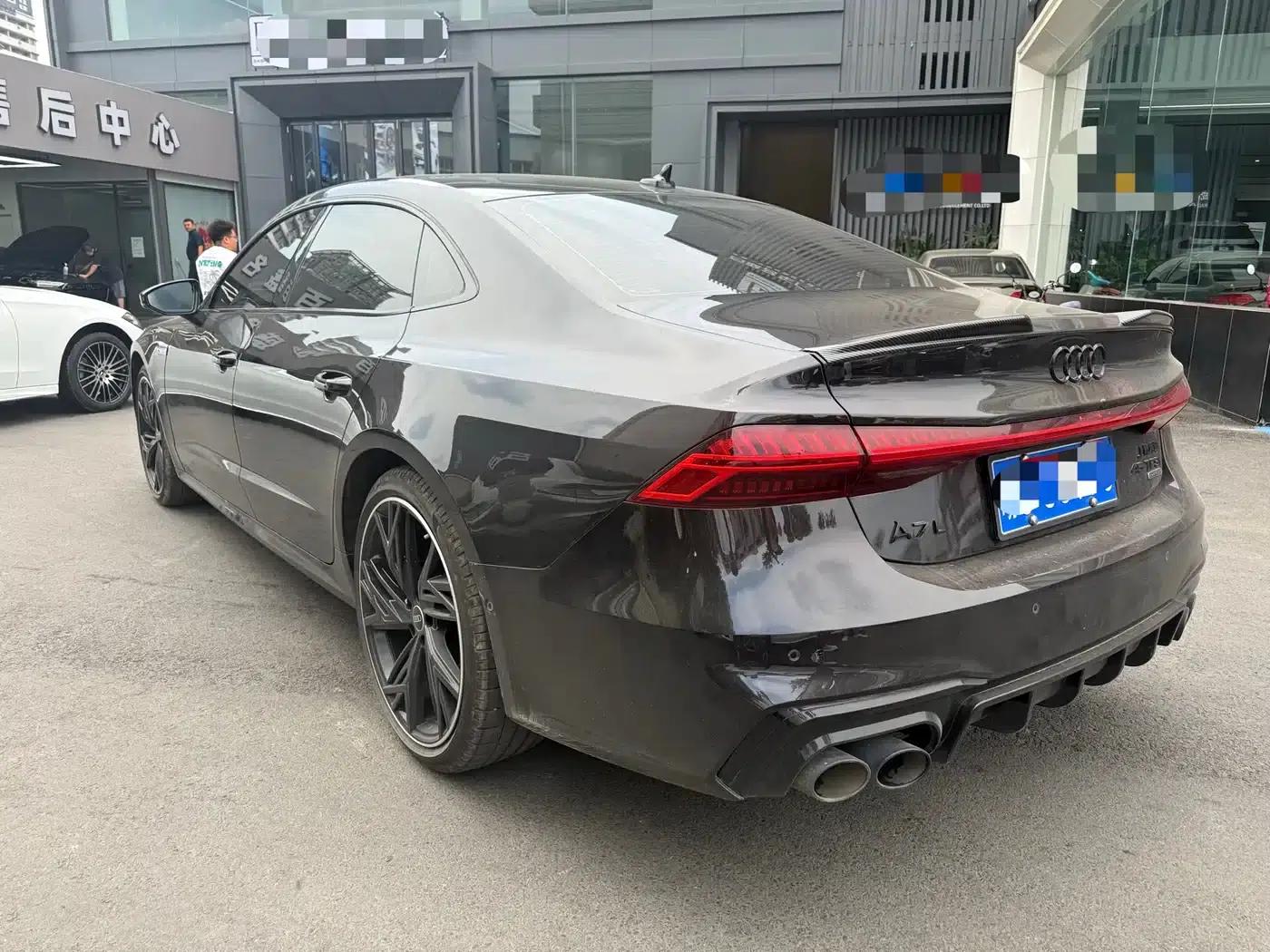 Audi A7L 2024 45 TFSI quattro S-line Black Knight Edition — миниатюра 10