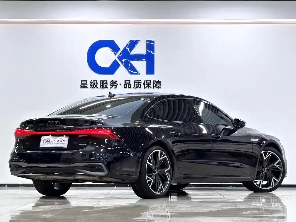 Audi A7L 2024 45 TFSI quattro S-line Black Knight Edition — миниатюра 14