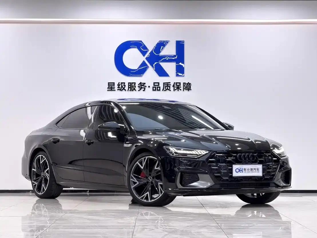 Audi A7L 2024 45 TFSI quattro S-line Black Knight Edition — миниатюра 3