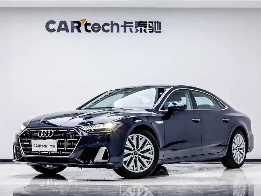 Audi A7L 2024 45TFSI S-line Dream Edition Crystal Package — миниатюра 2