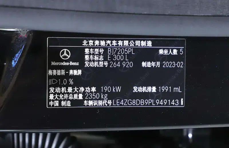 2023 Mercedes-Benz E-Class E 300 L Luxury Sedan — миниатюра 10