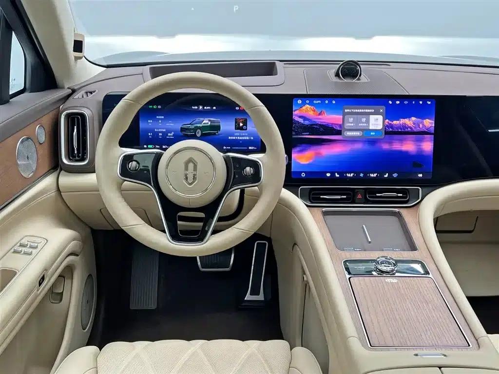 Wenjie M9 2025 Pure Electric Ultra Edition 100kWh 6-Seat Version (192-line LiDAR) — миниатюра 24