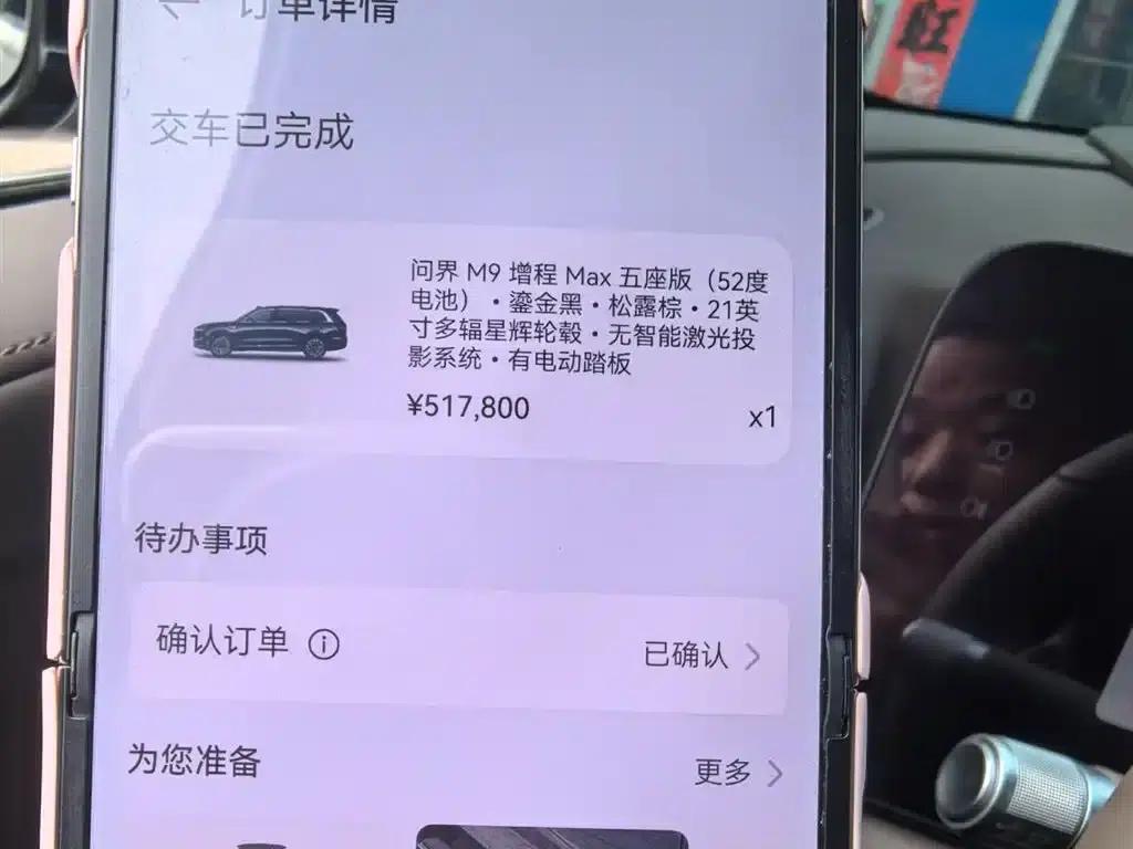 Wenjie M9 2024 Range Extended Max Edition 52kWh 5-Seater — миниатюра 24