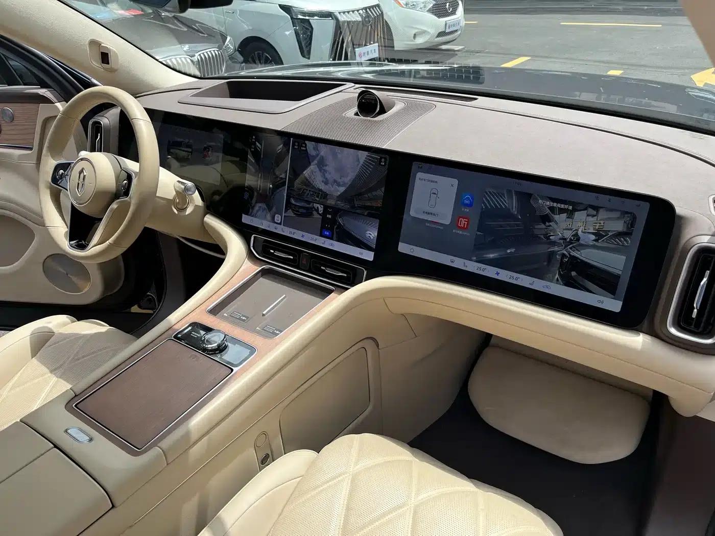 Wenjie M9 2025 Ultra Extended Range Edition 52kWh 6-Seat Version (192-line LiDAR) — миниатюра 22