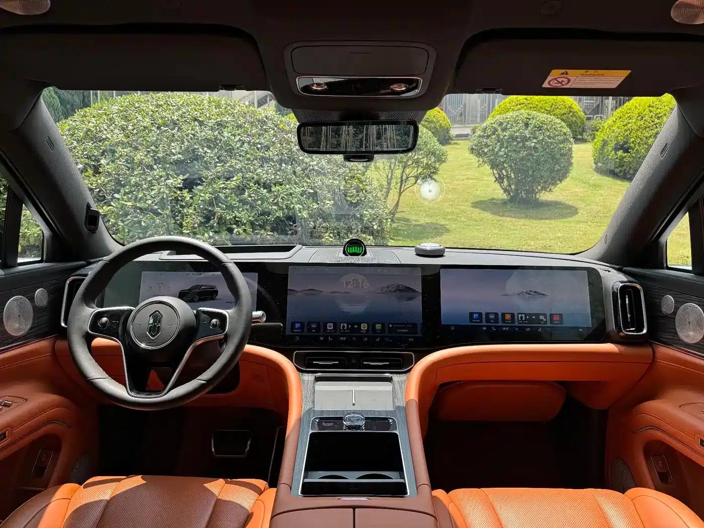Wenjie M9 2025 Ultra Extended Range Edition (52kWh, 5-seater, 192-line LiDAR) — миниатюра 27