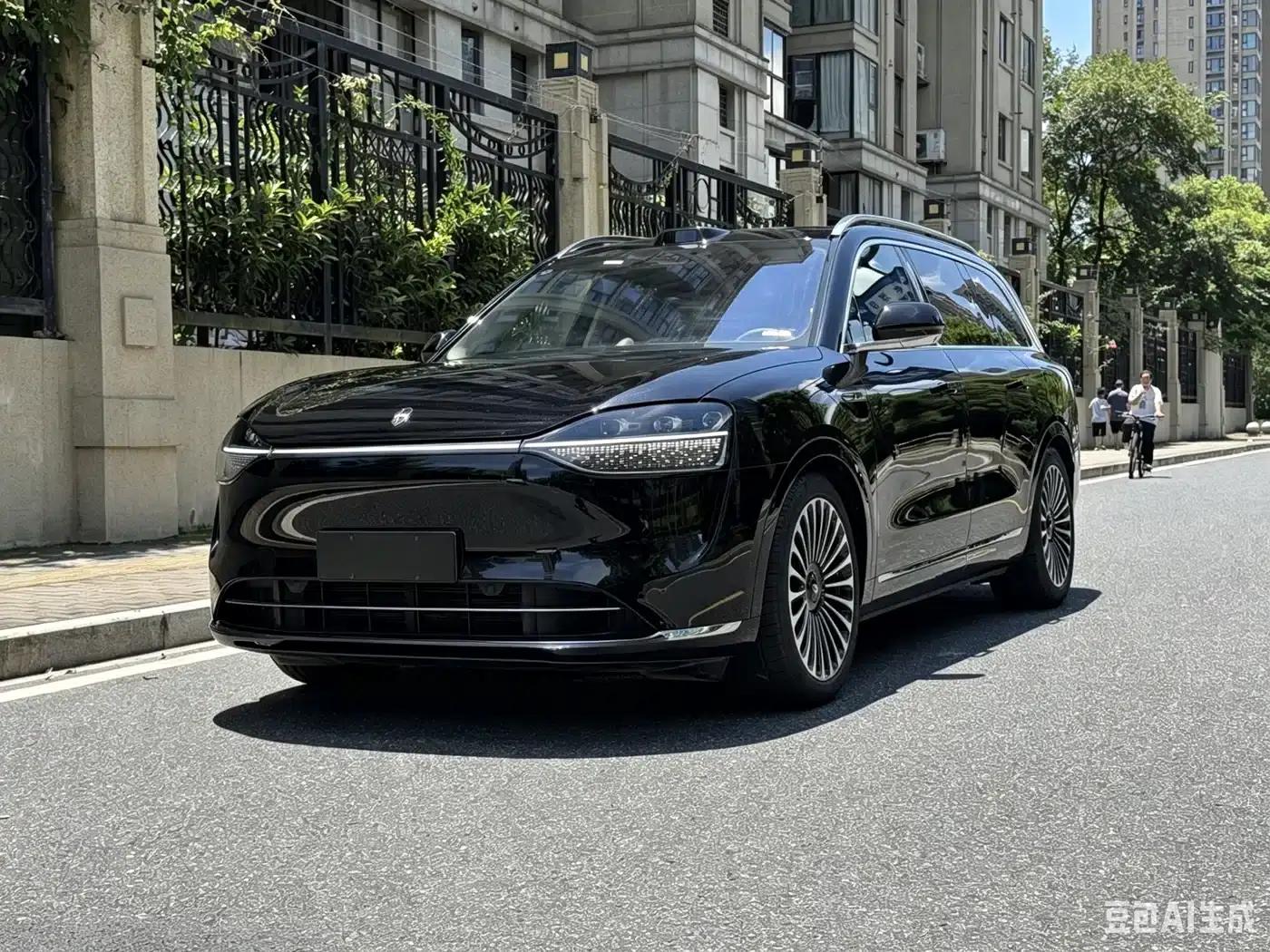 Wenjie M9 2025 Ultra Extended Range Edition (52kWh, 6-seater, 192-line LiDAR) — миниатюра 1