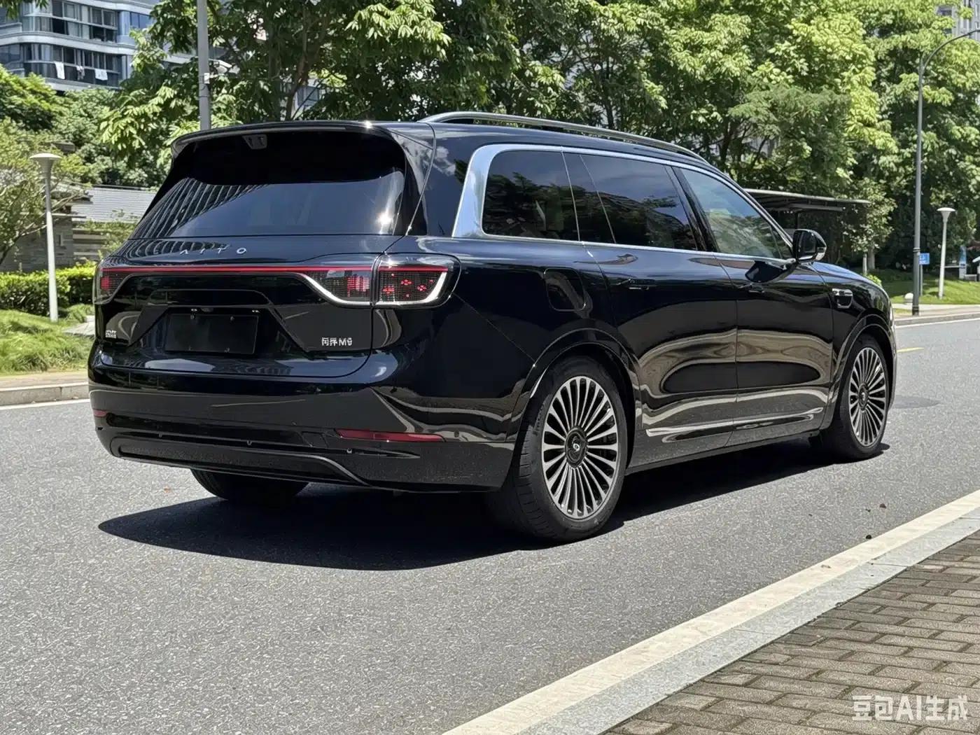 Wenjie M9 2025 Ultra Extended Range Edition (52kWh, 6-seater, 192-line LiDAR) — миниатюра 6