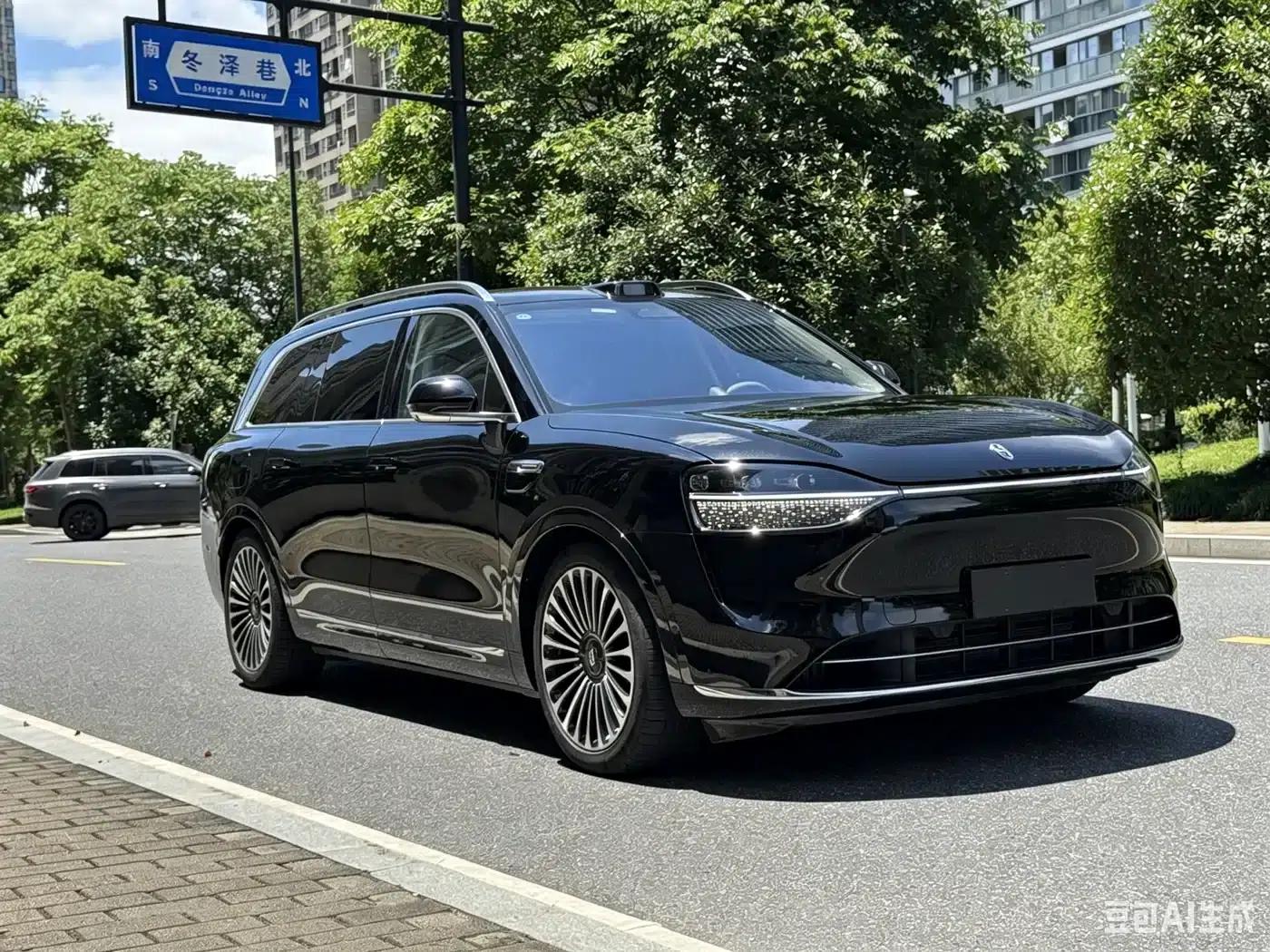 Wenjie M9 2025 Ultra Extended Range Edition (52kWh, 6-seater, 192-line LiDAR) — миниатюра 8