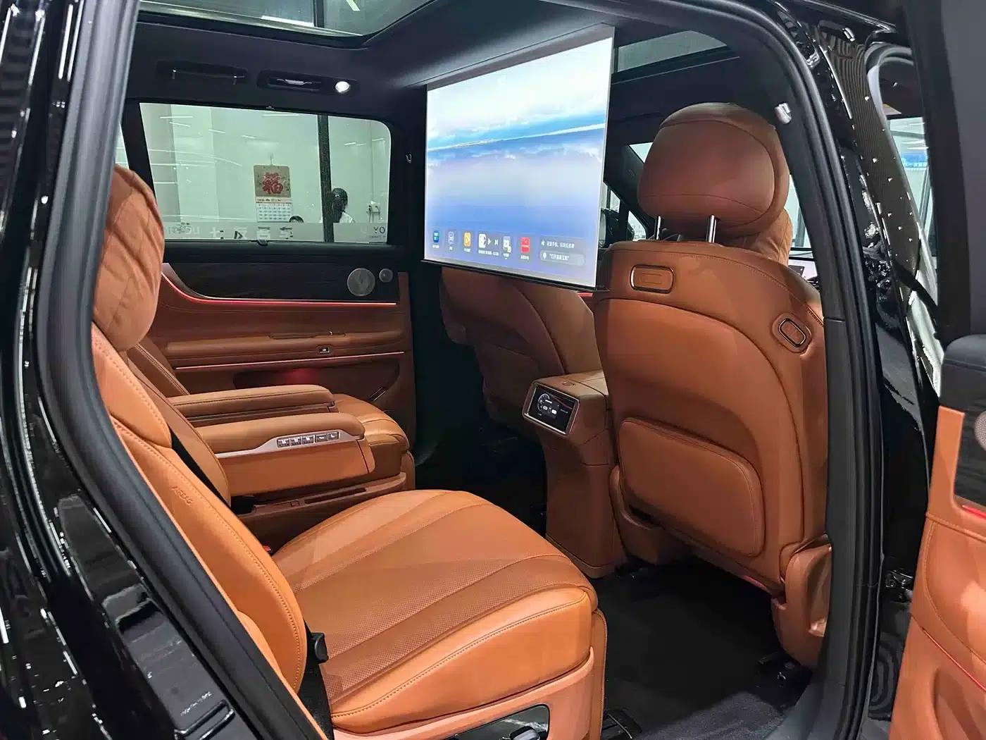 Wenjie M9 2025 Ultra Extended Range Edition 52kWh 6-Seat Version (192-line LiDAR) — миниатюра 18