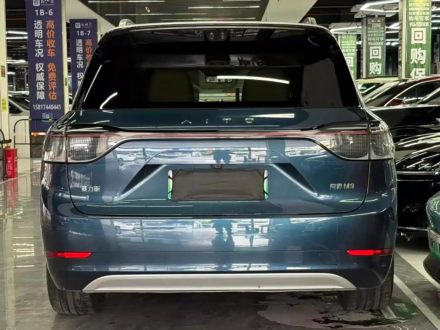 Wenjie M9 2025 Ultra Extended Range Edition 52kWh 6-Seat Version (192-line LiDAR) — миниатюра 19