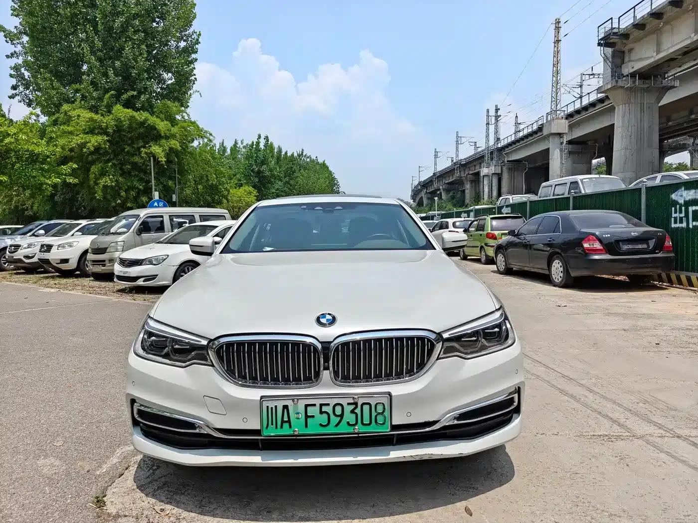 BMW 5 Series PHEV 2020 Mileage Upgrade Edition 530Le Luxury Package — миниатюра 2
