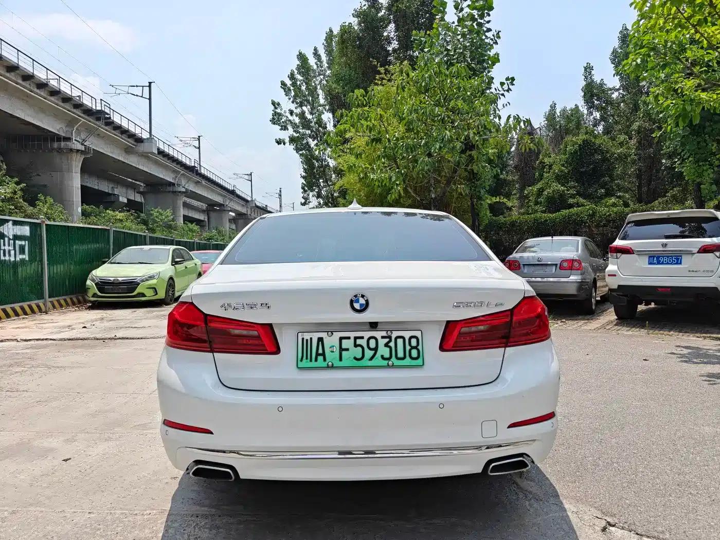 BMW 5 Series PHEV 2020 Mileage Upgrade Edition 530Le Luxury Package — миниатюра 5
