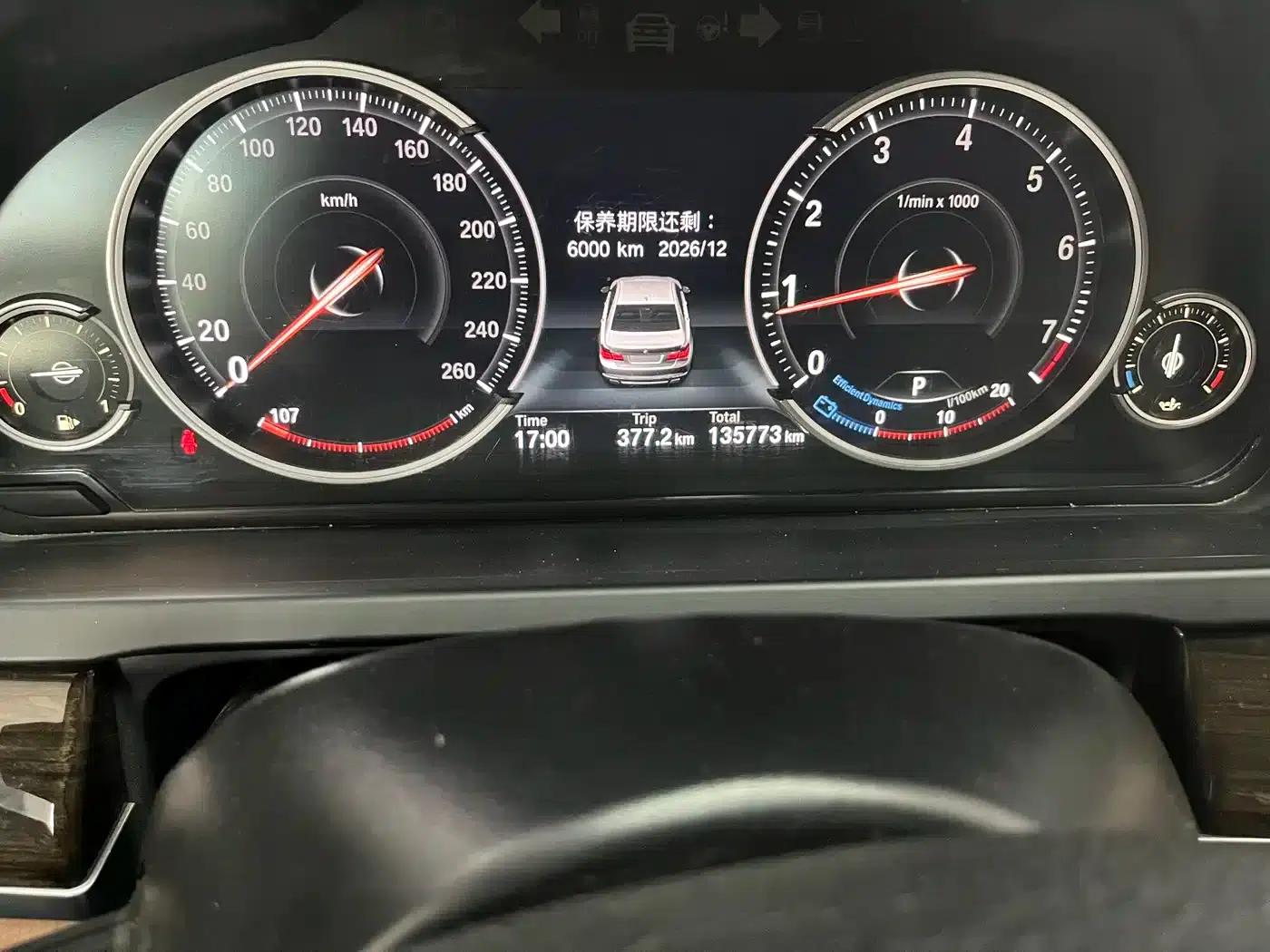BMW 7 Series 2014 730Li Luxury Edition — миниатюра 17